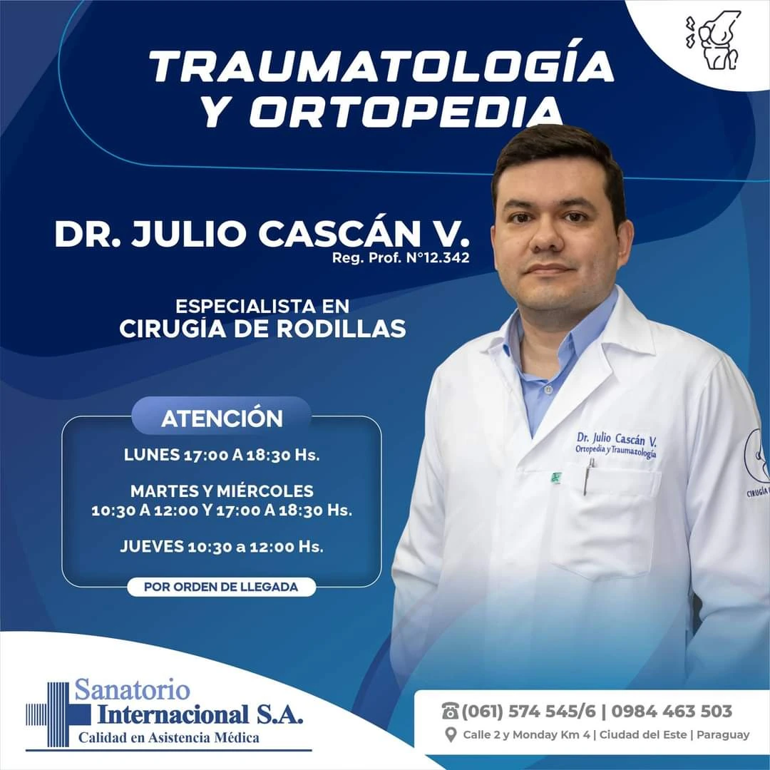 Dr. Julio Cascán V.