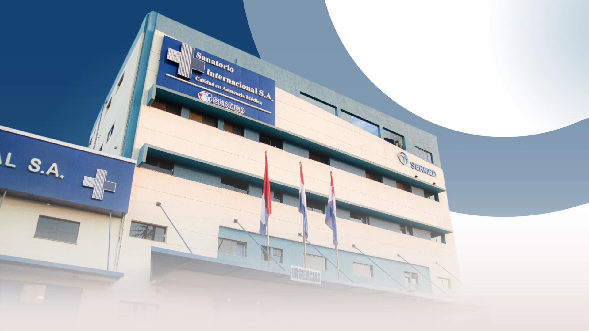 Edificio del Sanatorio Internacional en Ciudad del Este