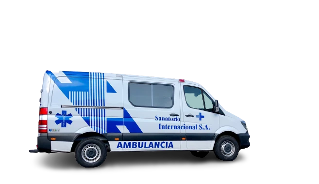 Servicio de ambulancia del Sanatorio Internacional